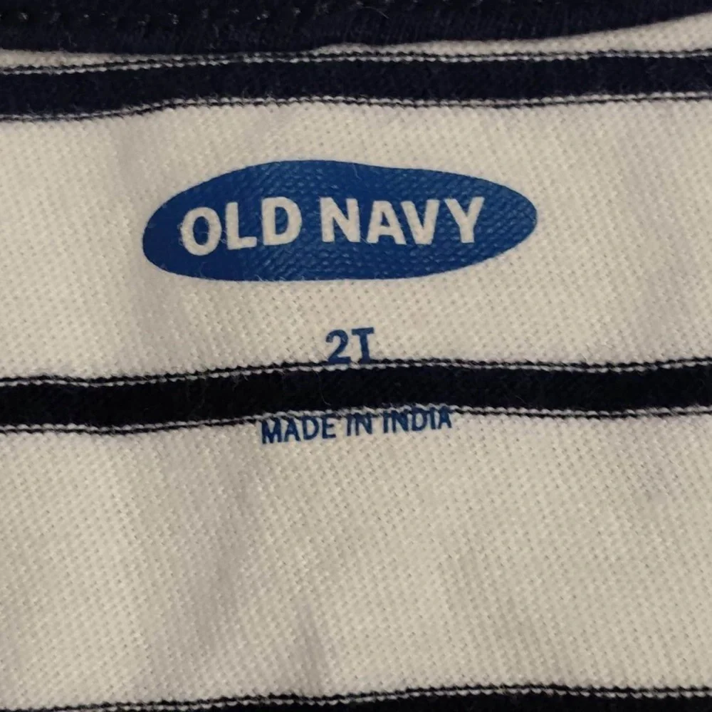 Old Navy Boys Striped Henley Shirt – Size 2T